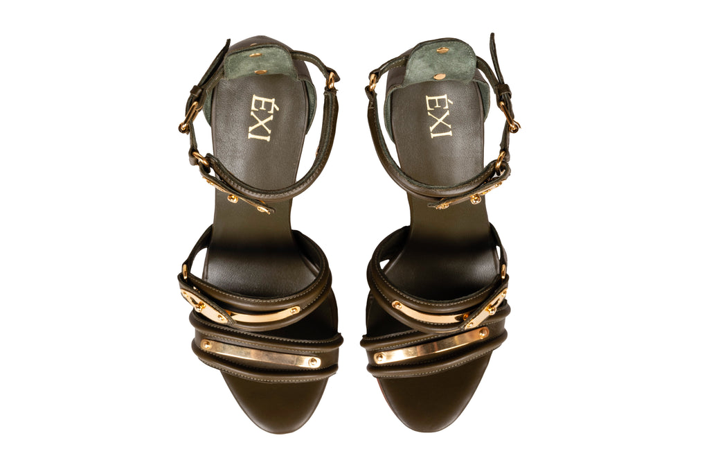 ÉXI-ARTEMIS WEDGE OLIVE