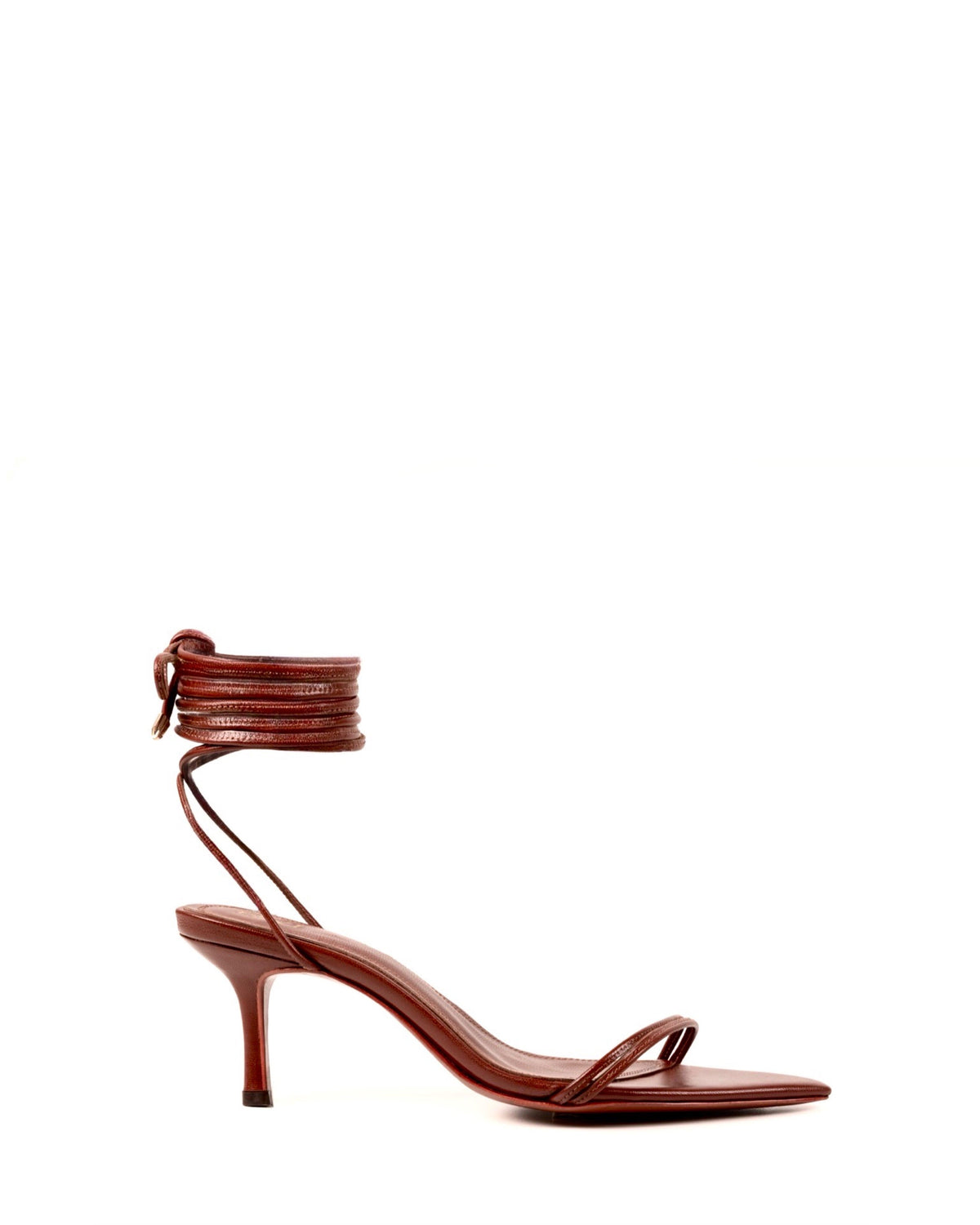 ÉXI-THALIA LACEUP CHOCOLATE