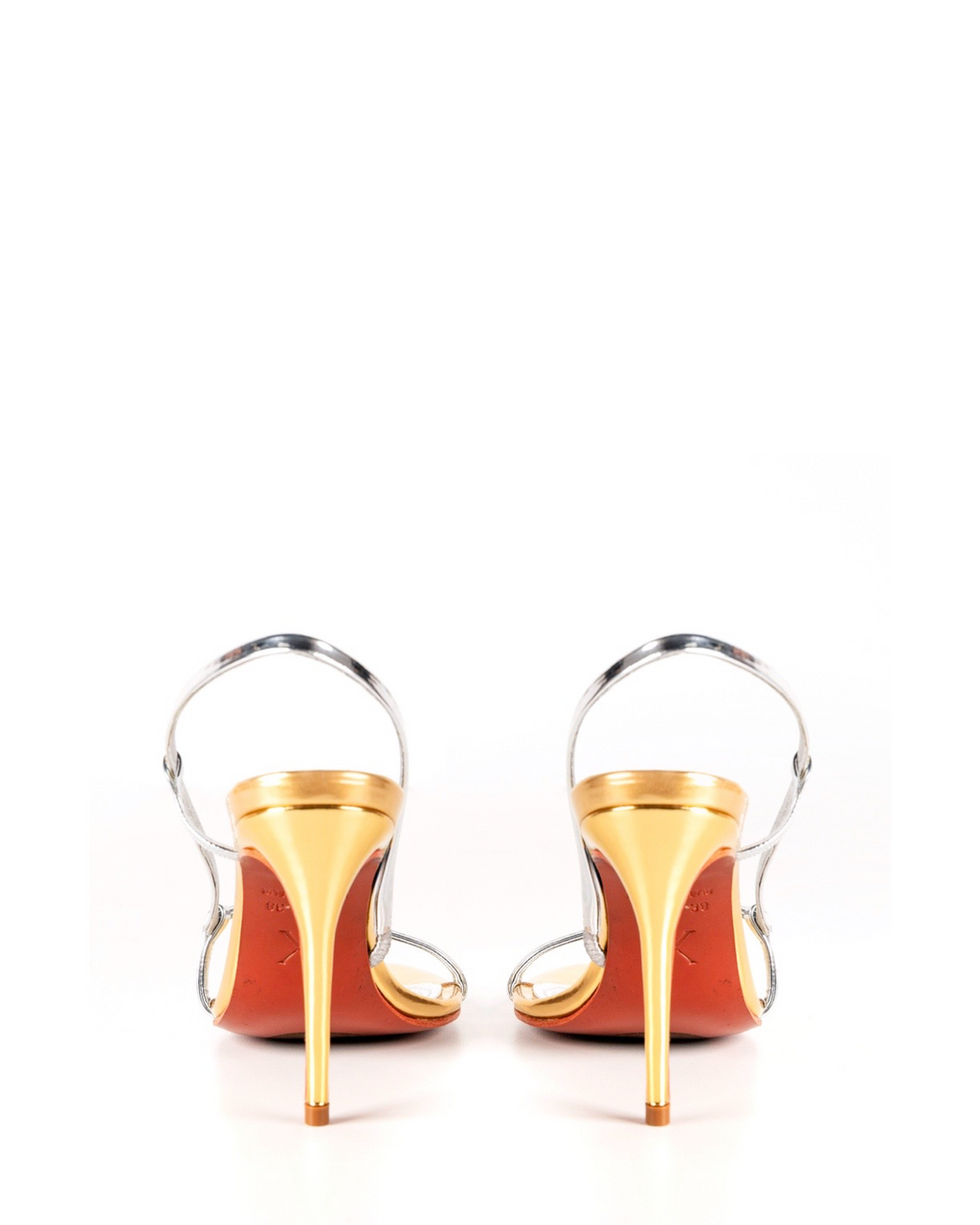 ÉXI-ADRIANA SANDAL SILVER & GOLD