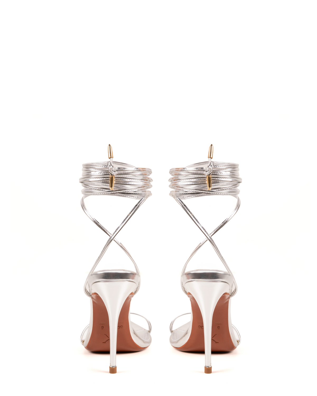 ÉXI-IVY LACEUP SPECCHIO SILVER