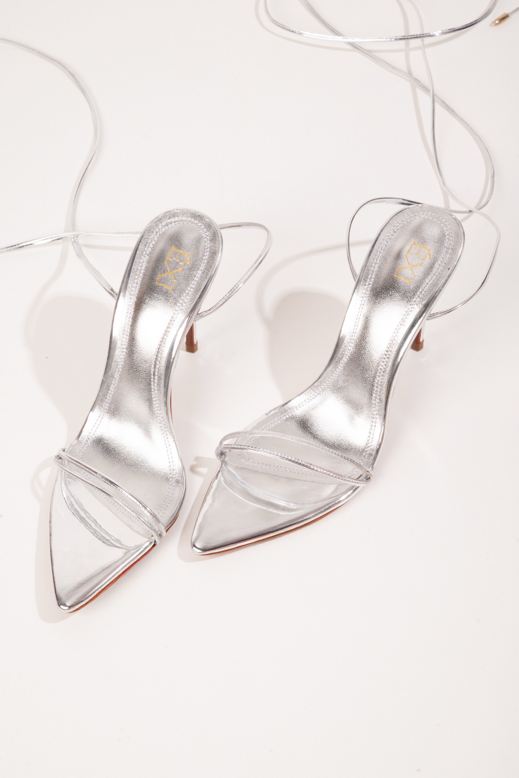 ÉXI-IVY LACEUP SPECCHIO SILVER
