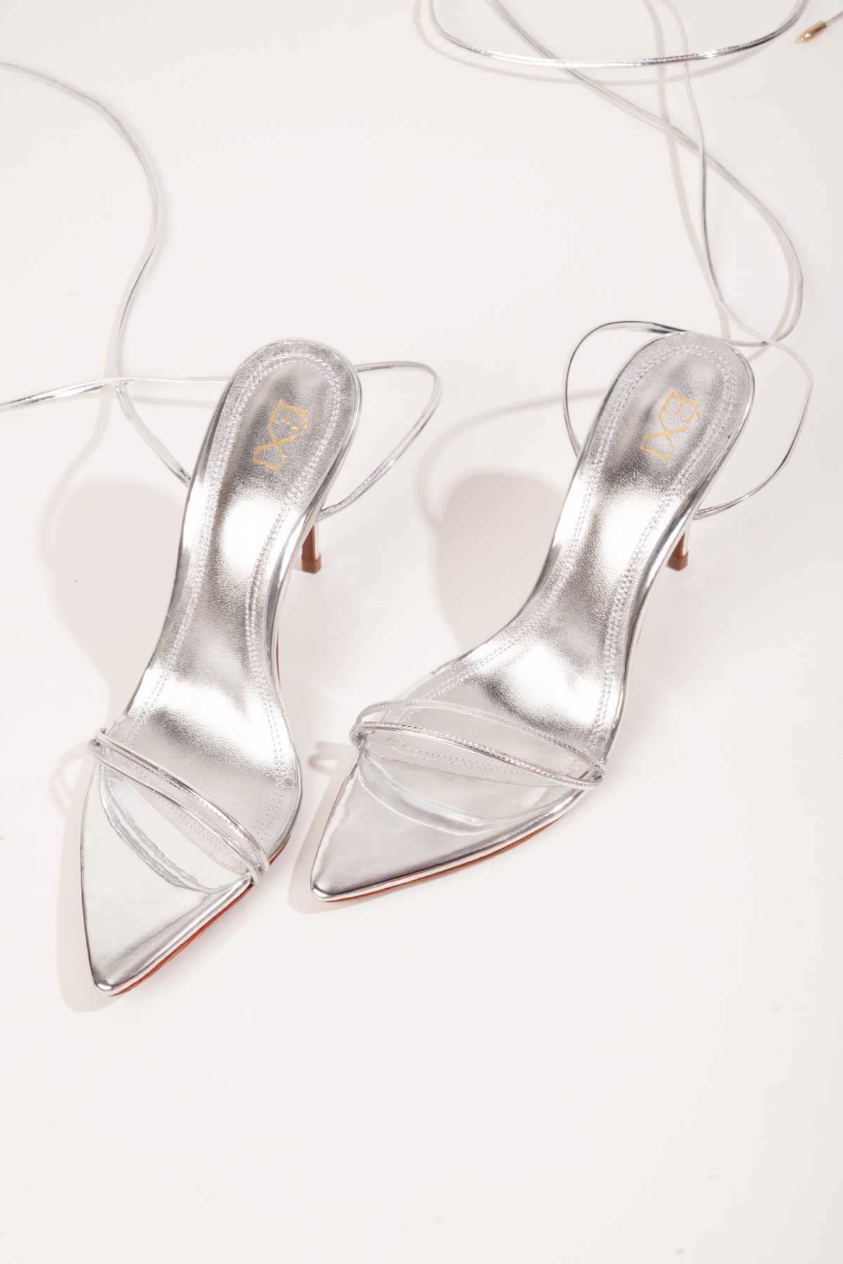 ÉXI-IVY LACEUP SPECCHIO SILVER