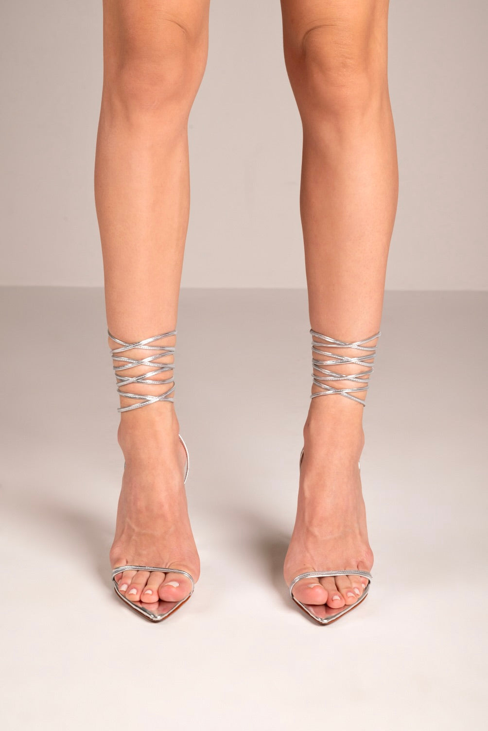 ÉXI-IVY LACEUP SPECCHIO SILVER