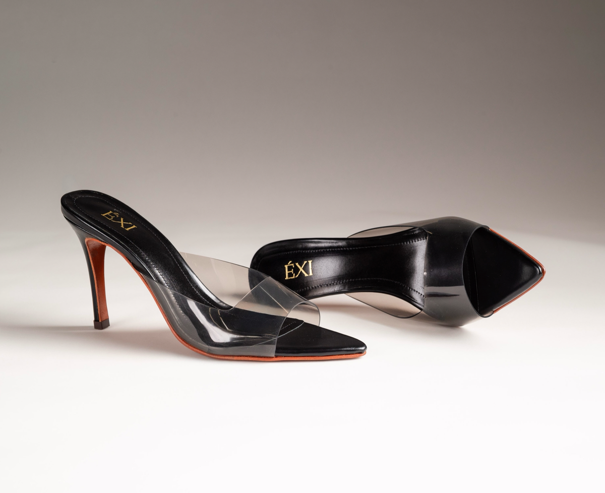 ÉXI-BIANCA MULE SCHWARZ
