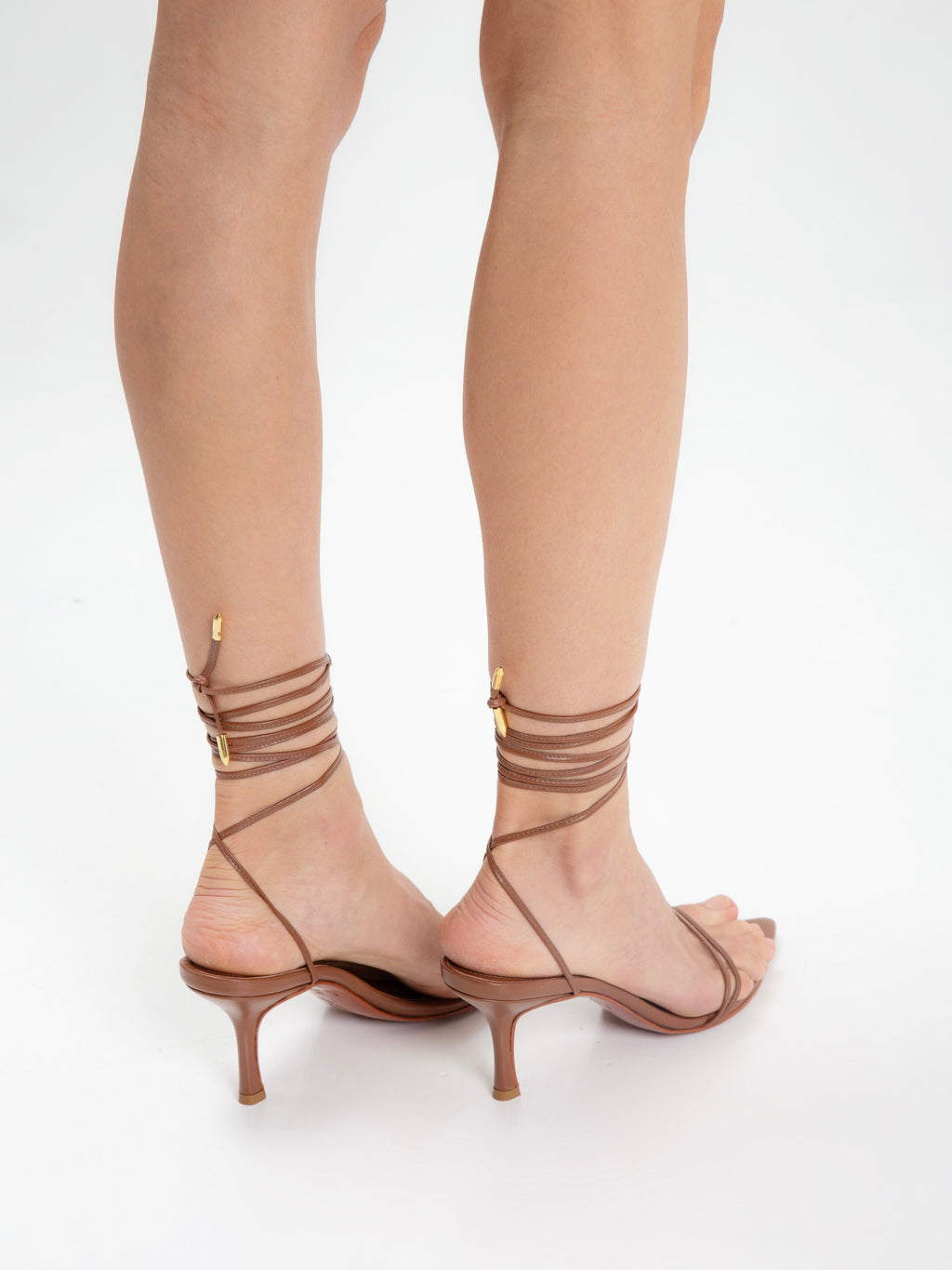 ÉXI-THALIA LACEUP CARAMEL