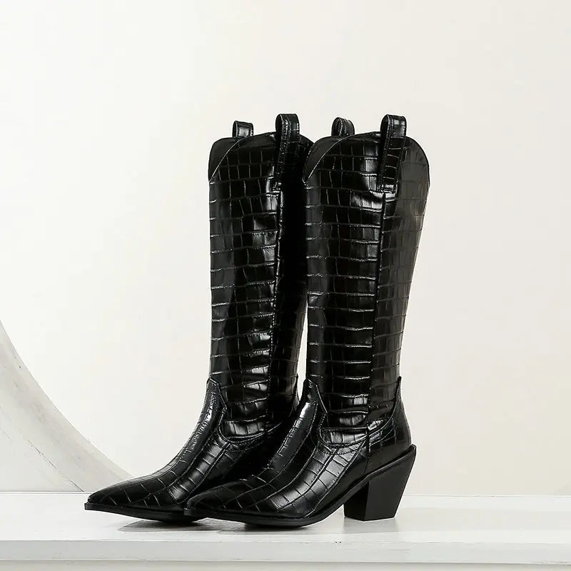 Bottes en cuir Montara