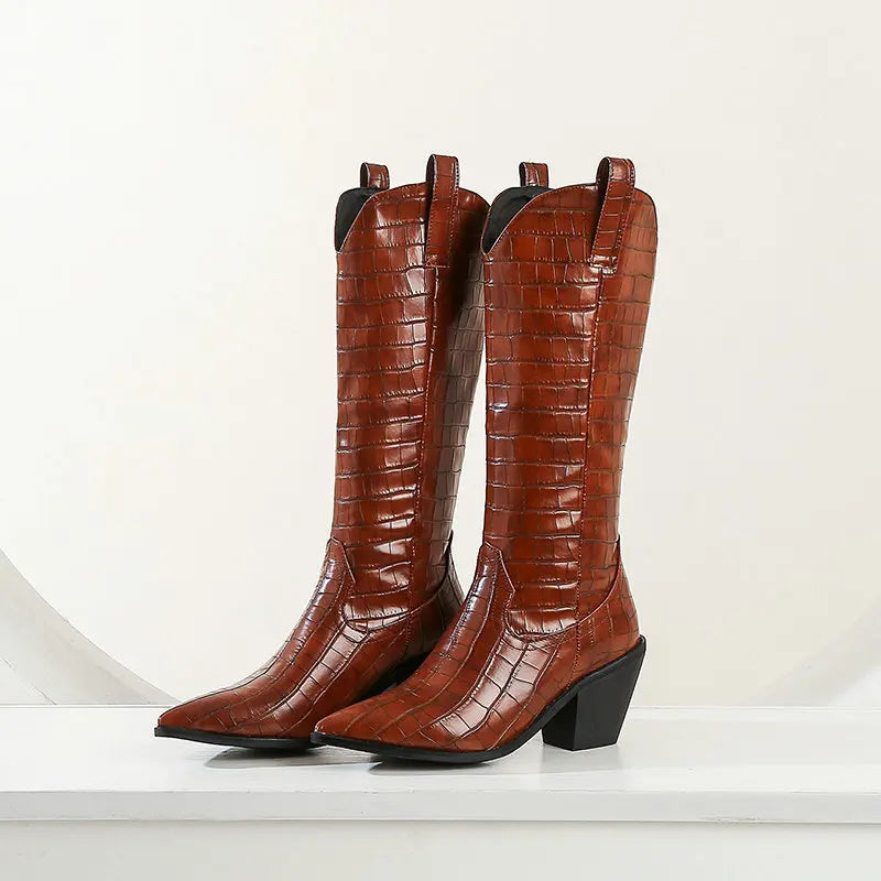 Bottes en cuir Montara