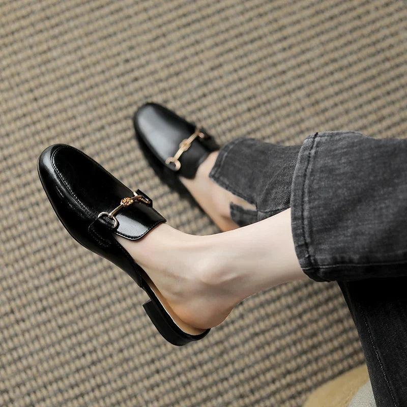 Harper Leder-Mules