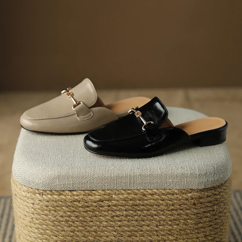 Harper Leder-Mules