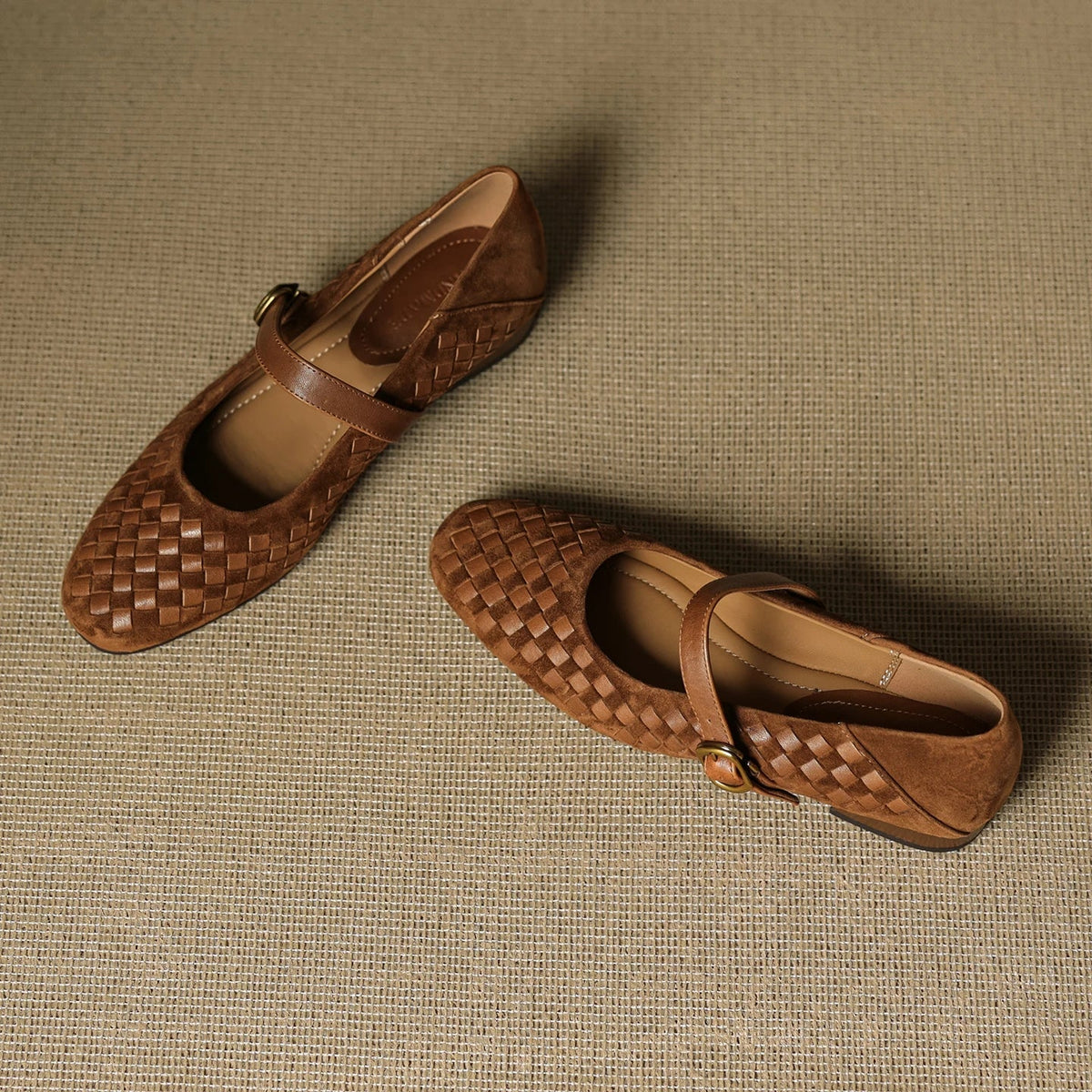Elara Leder-Spangenschuhe