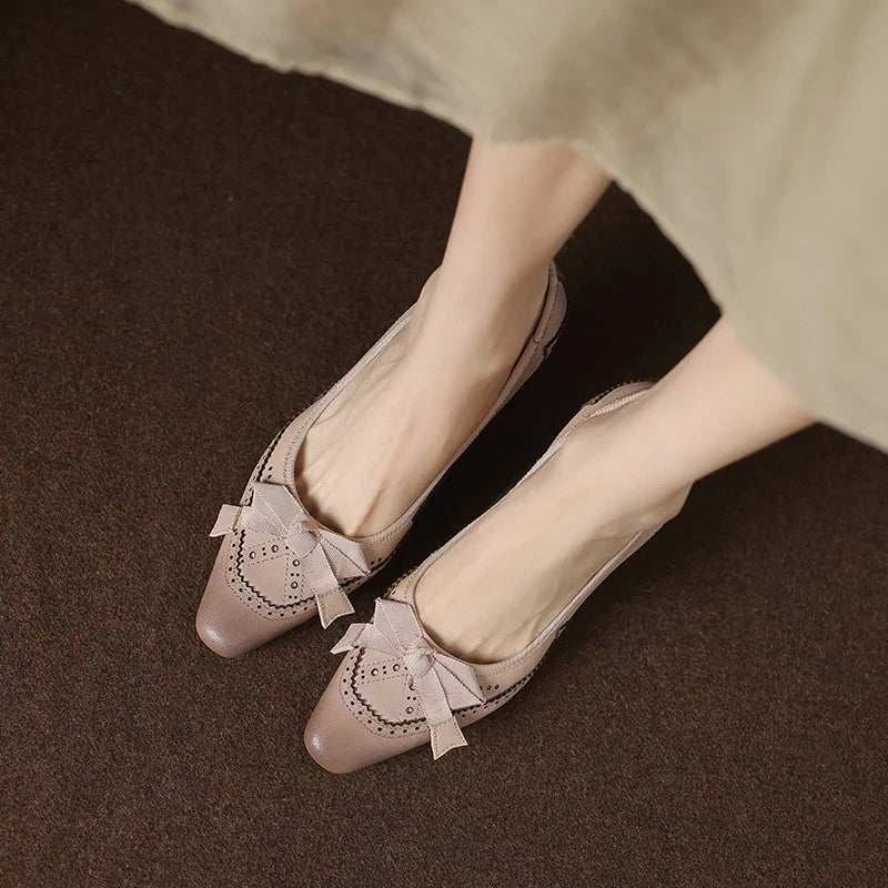 Charlotte Bow Lederpumps