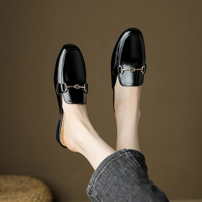 Harper Leder-Mules