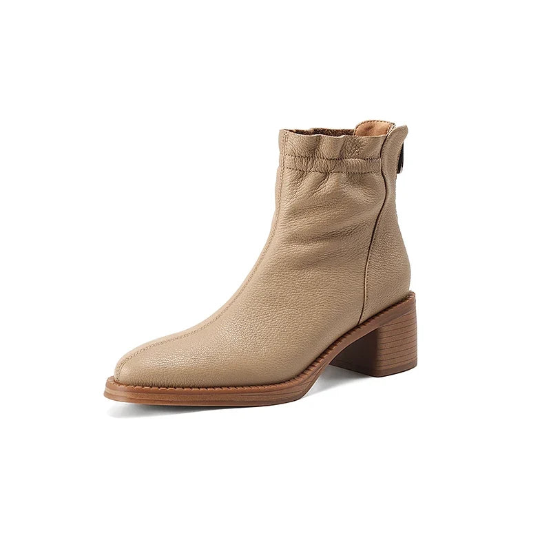 Bristol Leder-Stiefeletten