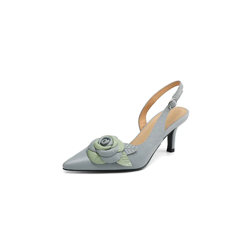 Escarpins en cuir Roselle Bloom