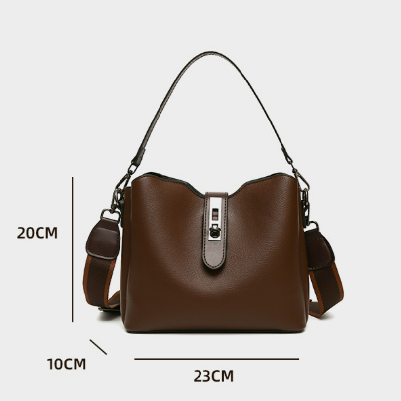 Fiorelle Damen Premium Strukturierte Beuteltasche - Vintage Mehrlagige Handtasche mit großer Kapazität / Schultertasche / Umhängetasche