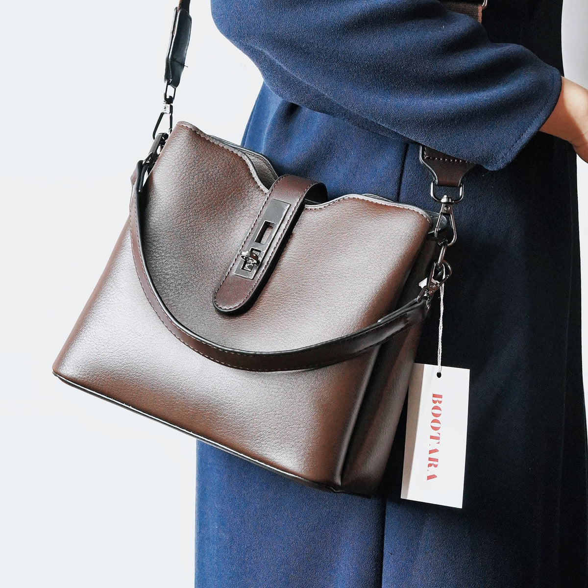 Fiorelle Damen Premium Strukturierte Beuteltasche - Vintage Mehrlagige Handtasche mit großer Kapazität / Schultertasche / Umhängetasche