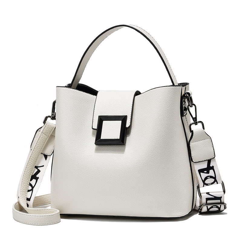 Fiorelle Damen-Beuteltasche mit Signature-Schnalle – Hochwertige, wandelbare Schulter- & Umhängetasche mit architektonischer Silhouette & gehobenem Minimalismus