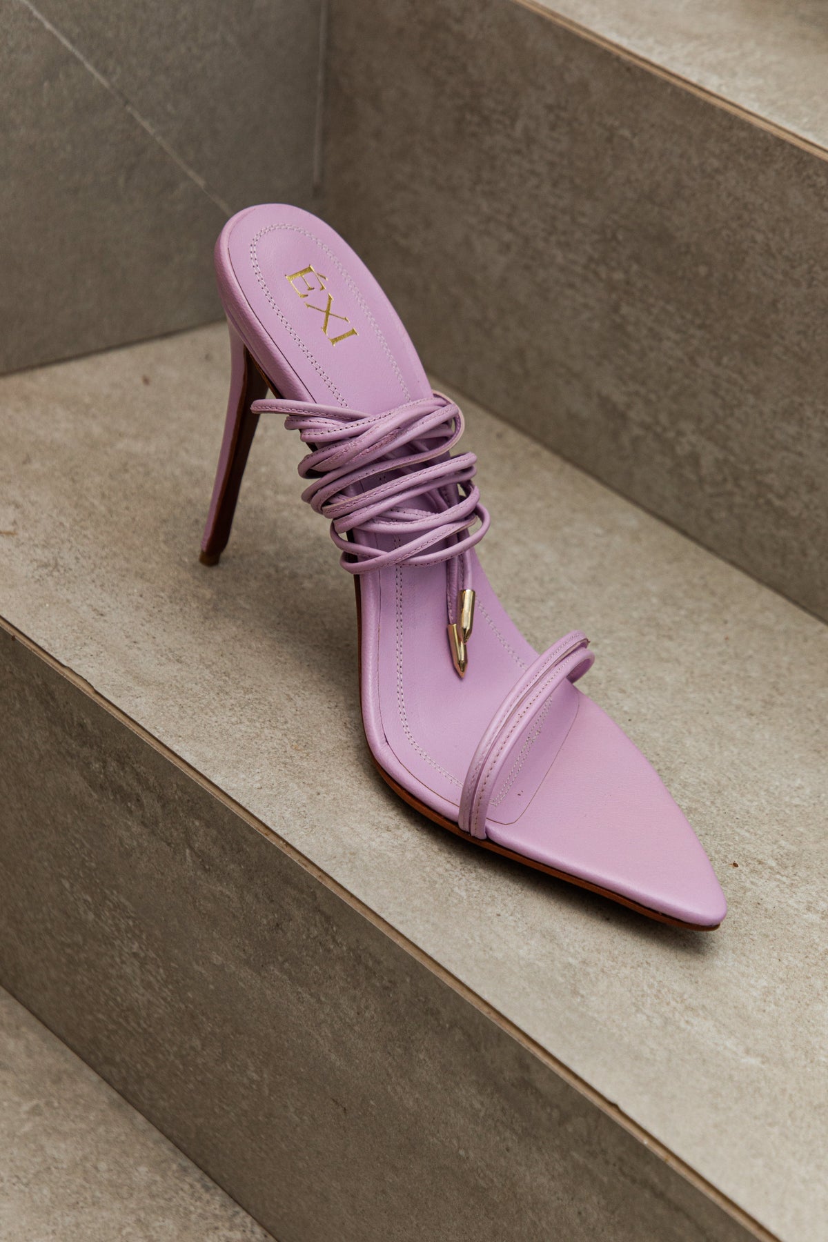 ÉXI-IVY LACEUP MAUVE