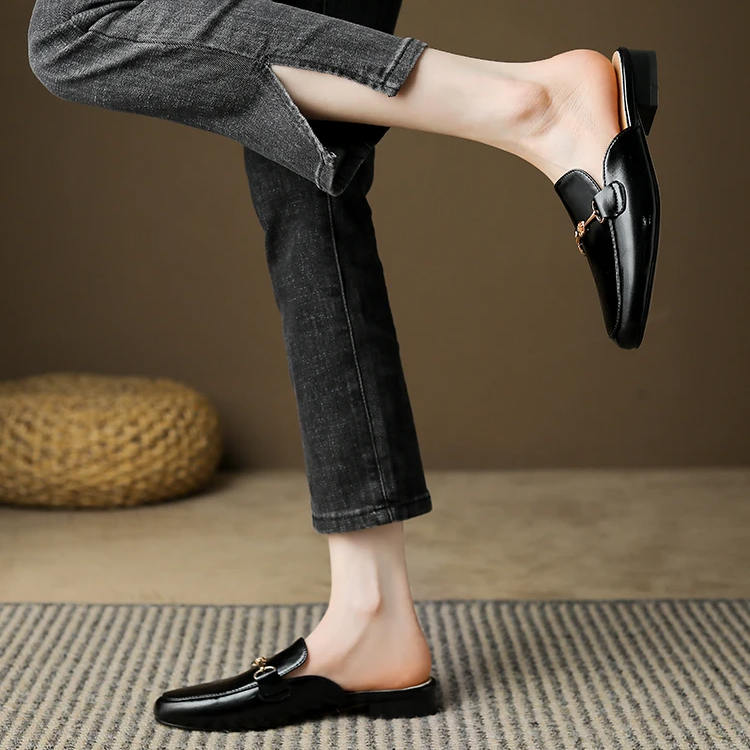 Harper Leder-Mules