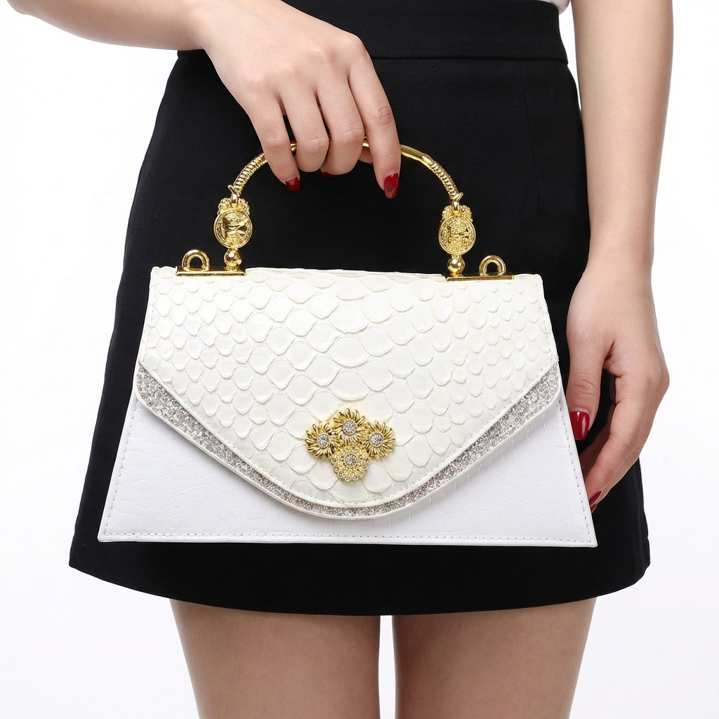 Sac en cuir véritable Gwendolyn