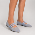 Olivia Ballerinas mit Doppelriemen